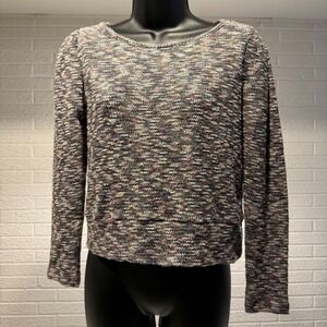 Madewell XXS Sweater Knit Pullover Long Sleeve Colorful Casual Top